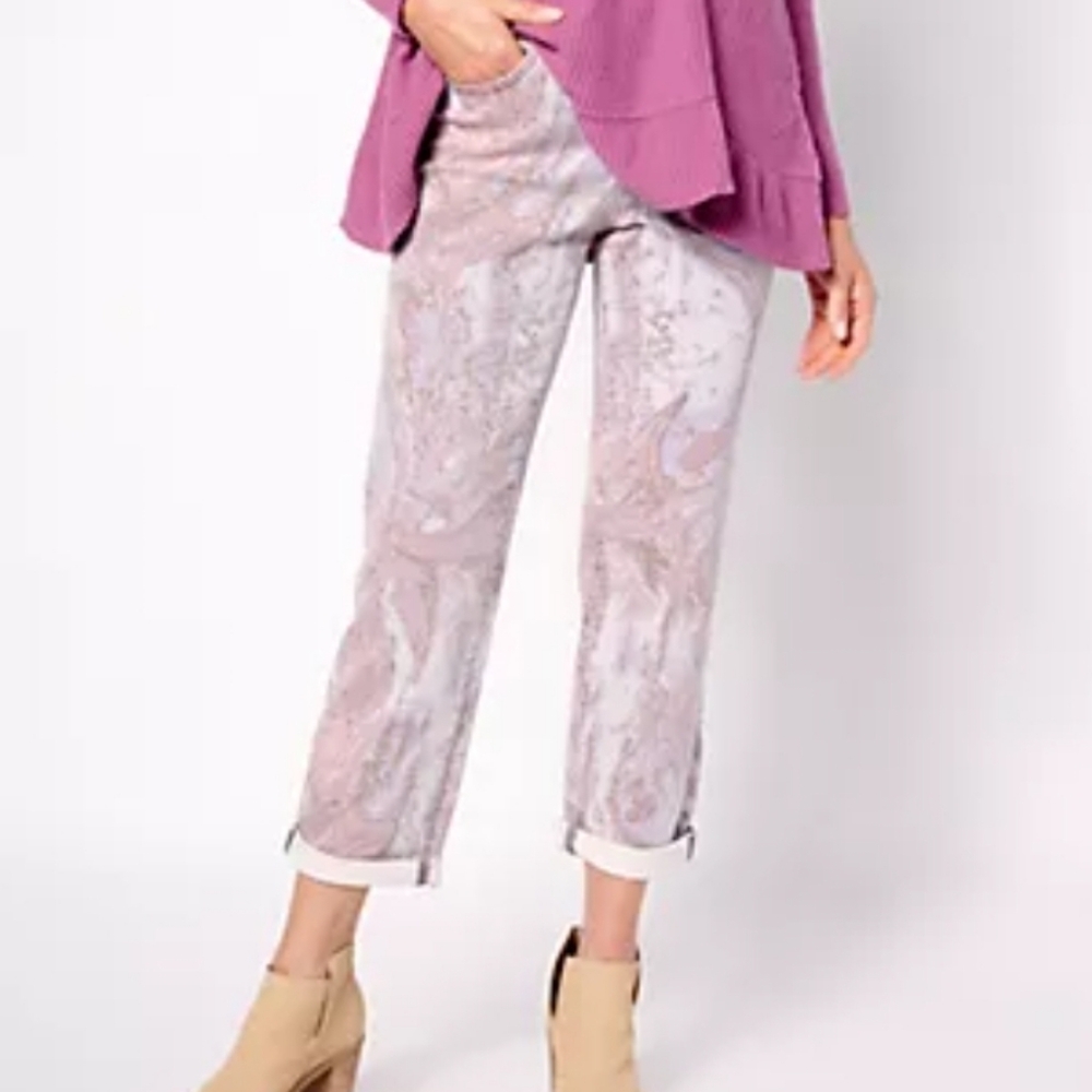 LOGO Printed Boyfriend Jean